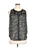 Princess Vera Wang 100% Polyester Black Sleeveless Blouse Size XL - photo 1