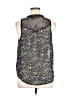 Princess Vera Wang 100% Polyester Black Sleeveless Blouse Size XL - photo 2