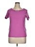 Rafaella Pink Short Sleeve Top Size XL - photo 1