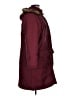 Just Fab 100% Nylon Burgundy Coat Size 1X - photo 4