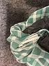 J.Crew Checkered-gingham Green Long Sleeve Blouse Size 2 - photo 8