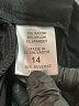 Cooper & Ella Solid Black Active Pants Size 14 - photo 8