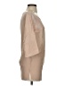 Gold Hawk 100% Silk Tan 3/4 Sleeve Silk Top Size S - photo 4