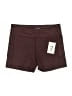 Zyia Active Solid Burgundy Athletic Shorts Size 4X - photo 1