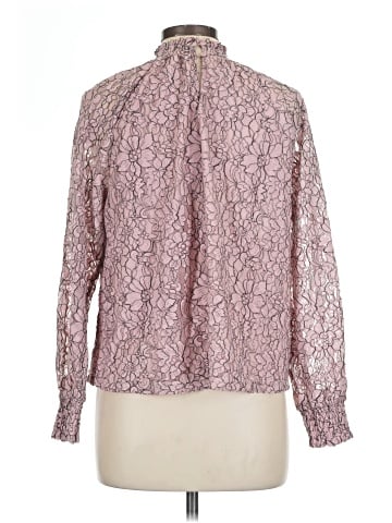 Ultra Pink Long Sleeve Blouse (view 2)