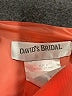David's Bridal 100% Polyester Orange Cocktail Dress Size 4 - photo 7