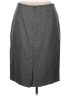 Le Suit 100% Polyester Houndstooth Gray Formal Skirt Size 16 - photo 2
