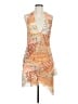 Shein Paisley Orange Cocktail Dress Size 6 - photo 1
