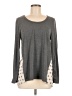 Pixley Gray Long Sleeve Top Size M - photo 1