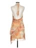 Shein Paisley Orange Cocktail Dress Size 6 - photo 2