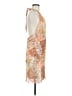 Shein Paisley Orange Cocktail Dress Size 6 - photo 4