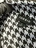 Torrid 100% Polyester Houndstooth Silver Long Sleeve Blouse Size 2X Plus (2) - photo 7