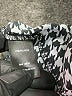 Torrid 100% Polyester Houndstooth Silver Long Sleeve Blouse Size 2X Plus (2) - photo 8