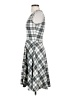 Lularoe Plaid Gray Casual Dress Size XS - photo 5