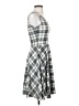 Lularoe Plaid Gray Casual Dress Size XS - photo 4