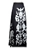 Unbranded Graphic Black Formal Skirt Size 26 waist (estimated) - photo 1