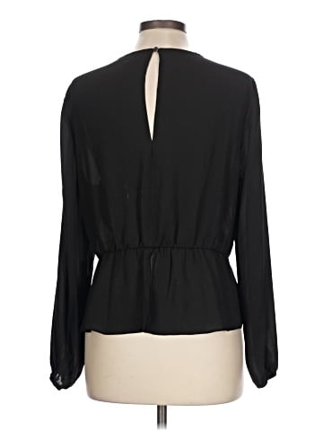 Pale Sky Long Sleeve Blouse (view 2)