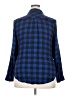 Torrid Plaid Blue Long Sleeve Button-Down Shirt Size 2X Plus (2) - photo 2
