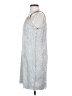 Vince Camuto 100% Polyester Metallic Silver Cocktail Dress Size 4 - photo 5