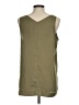 14th & Union 100% Polyester Green Sleeveless Blouse Size M - photo 2