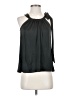 Express 100% Acetate Black Sleeveless Blouse Size XS - photo 1