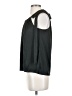 Express 100% Acetate Black Sleeveless Blouse Size XS - photo 5