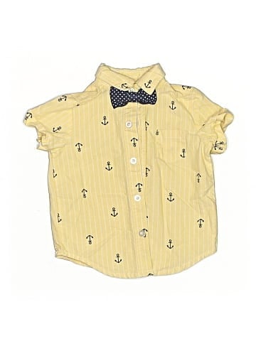 Little Me Short Sleeve Button-Down Shirt (view 1)