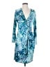 Calvin Klein Paisley Blue Cocktail Dress Size S - photo 1
