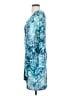 Calvin Klein Paisley Blue Cocktail Dress Size S - photo 5
