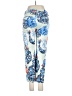 J.Crew Factory Store Print Blue Casual Pants Size 4 - photo 2