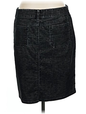 Express Denim Skirt (view 2)
