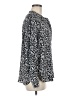 Ann Taylor LOFT Animal Print Black Long Sleeve Blouse Size M - photo 4