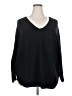 Sioni Black Long Sleeve Top Size 3X - photo 1