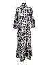 Unbranded Animal Print Silver Casual Dress Size S - photo 2