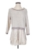 Elie Tahari Gray 3/4 Sleeve Top Size S - photo 1