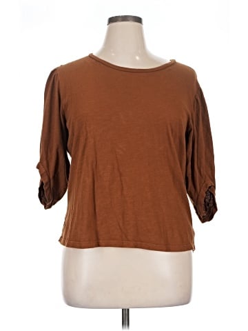 Bailey Blue 3/4 Sleeve T-Shirt (view 1)