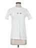 Assorted Brands 100% Cotton White Short Sleeve T-Shirt Size S - photo 1