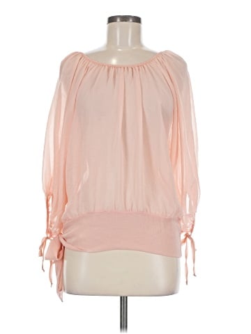 backSTAGE 3/4 Sleeve Blouse (view 1)