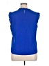 Unbranded 100% Polyester Blue Sleeveless Blouse Size XL - photo 2