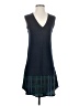 Equipment Argyle Blue Casual Dress Size S - photo 1