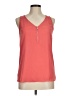 Fortune + Ivy 100% Polyester Orange Sleeveless Blouse Size M - photo 1