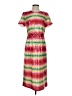 J.Crew 100% Polyester Tie-dye Red Cocktail Dress Size 4 - photo 1