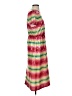 J.Crew 100% Polyester Tie-dye Red Cocktail Dress Size 4 - photo 4