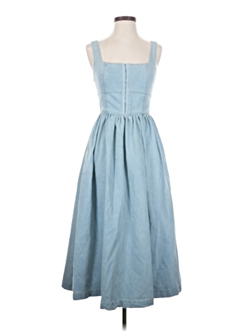 Aqua Casual Dress (view 1)