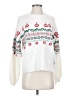 Wondershop Hearts White Pullover Sweater Size S - photo 1