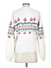 Wondershop Hearts White Pullover Sweater Size S - photo 2