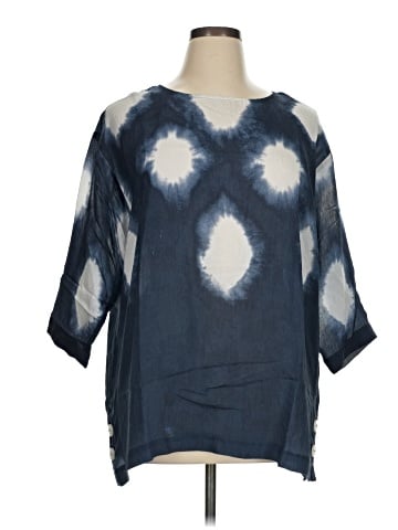Ali Miles 3/4 Sleeve Blouse (view 1)
