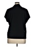 H&M Black Short Sleeve Blouse Size XL - photo 2