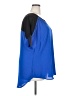 Lane Bryant 100% Polyester Blue Short Sleeve Blouse Size 18 - 20 Plus - photo 4