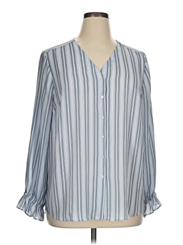 T Tahari Long Sleeve Blouse (view 1)